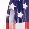 Rustic American Flag Dome Metal Sign - 15.5"